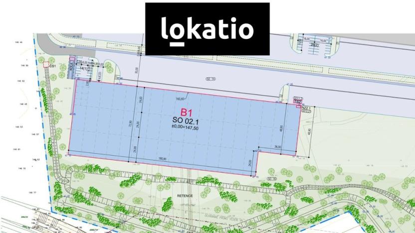 Pronájem skladu, Lovosice, Terezínská, 6248 m2